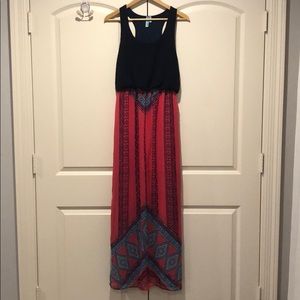 Colorful maxi dress